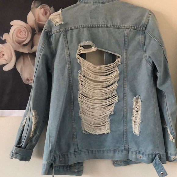 FASHION NOVA jean jacket - Picture 2 of 2